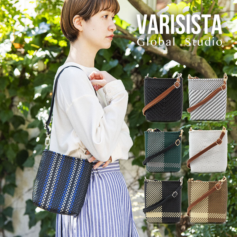 【VARISISTA Global Studio ヴァリジスタグローバルスタジオ】メキシコ製 メルカドバッグ ショルダーバッグ