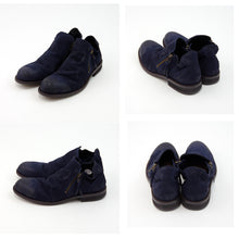画像をギャラリービューアに読み込む, 【VARISISTA ヴァリジスタ 】サイドジップ ドレープブーツ (z1011) レザー シューズ ブーツ 日本製 メンズシューズ 革靴 紳士靴
