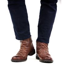 画像をギャラリービューアに読み込む, 【VARISISTA ヴァリジスタ 】ダブルジップドレープブーツ ビブラムソール(Z508-LX) サイドジップブーツ Vibram sole メンズシューズ 革靴 紳士靴　日本製
